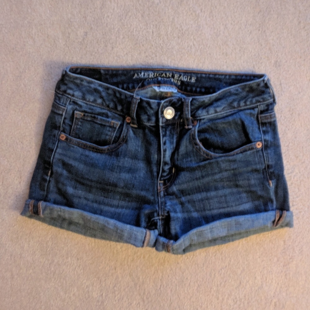 AE Super Stretch Midi Short, Size 6